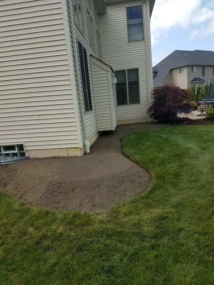 Custom outdoor landscaping for homes in Avon, OH by A Step Above Lawn Care