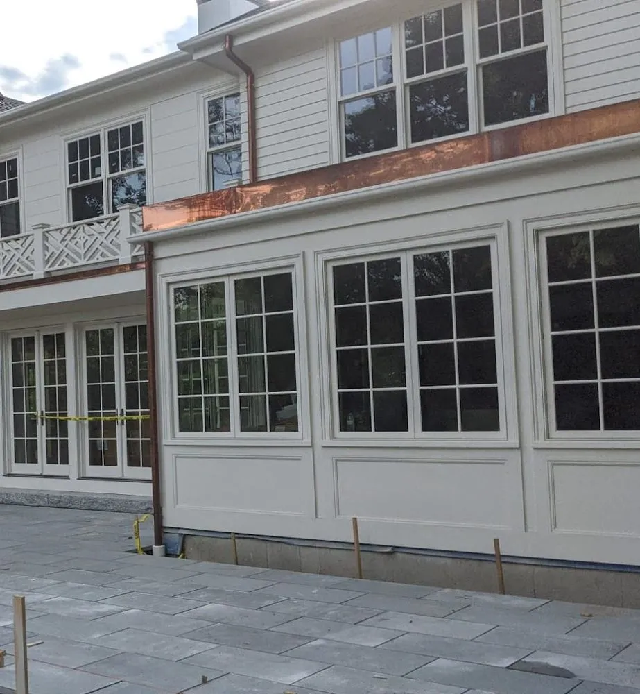 Professional garden landscaping for beautiful yards across Sudbury, MA - A Stone Flake