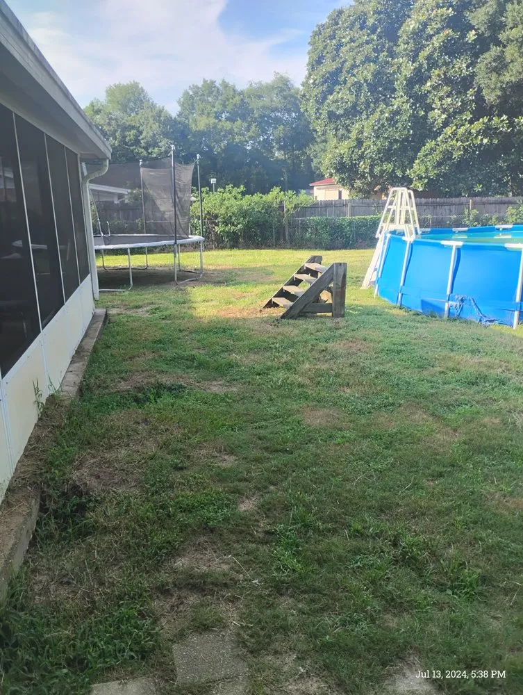 Local yard maintenance for beautiful yards in Pensacola, FL by A T D Landscapes and Fence