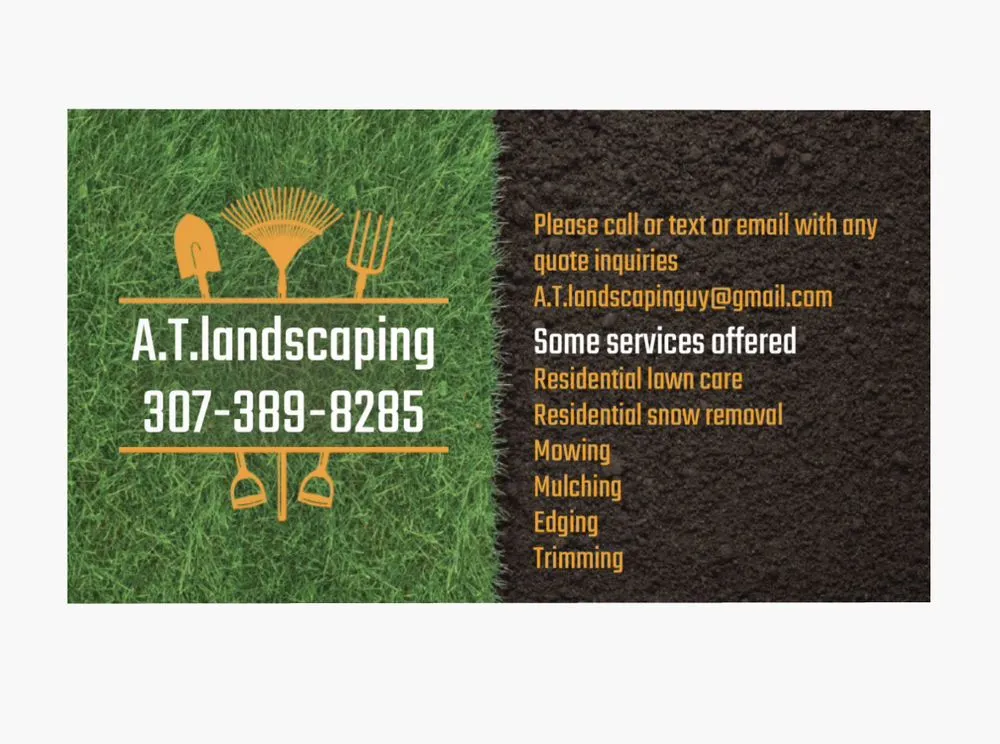 Custom yard maintenance experts serving Rock Springs, WY - A T Landscaping