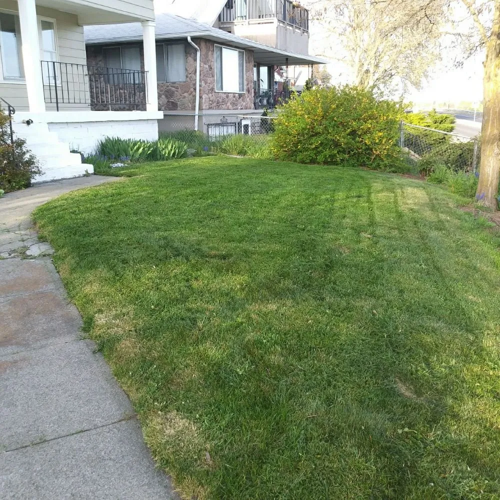 Professional lawn mowing service for year-round maintenance across Spokane, WA - A T W Lawn Care & More