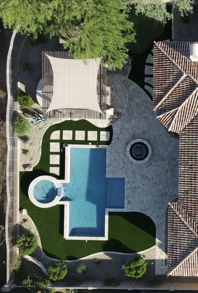 Local garden landscaping in Phoenix, AZ by A Team Masonry