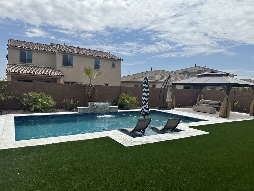 Top-rated residential landscaping in Phoenix, AZ by A Team Masonry