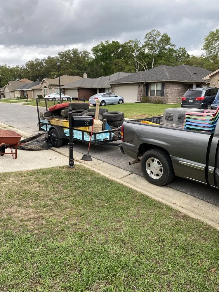 Custom outdoor landscaping in Pensacola, FL by A Third Hand