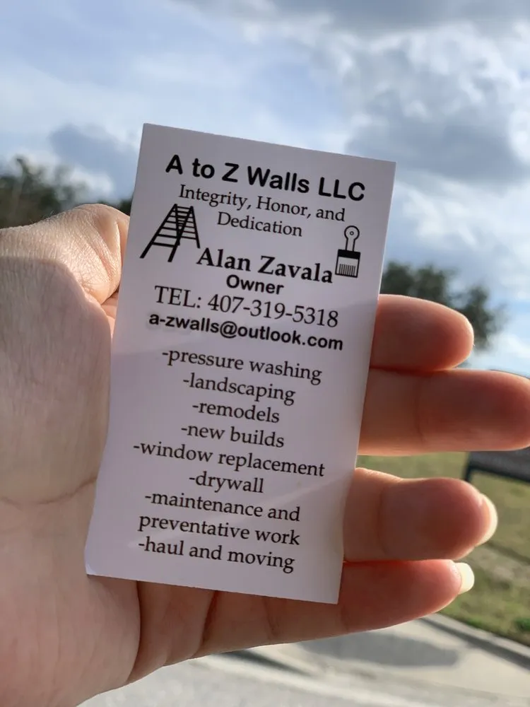 Professional lawn care service in Lake Alfred, FL - A to Z Walls