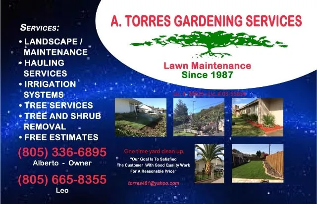 Affordable garden landscaping for homes in Oxnard, CA by A Torres Landscape