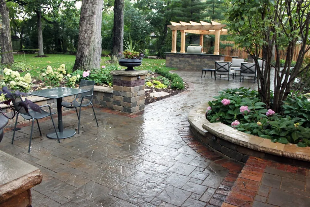 Affordable landscape installation in Homer Glen, IL by A Touch of Green