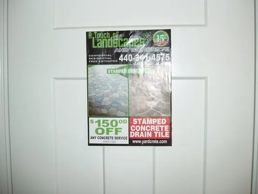 A Touch Of Landscapes and Concrete Logo