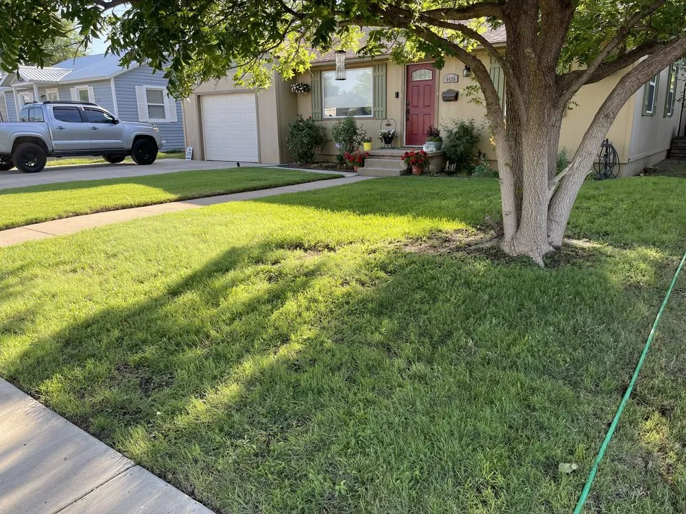 Affordable yard cleanup service for year-round maintenance in Amarillo, TX by A-Town Lawn Care Solutions