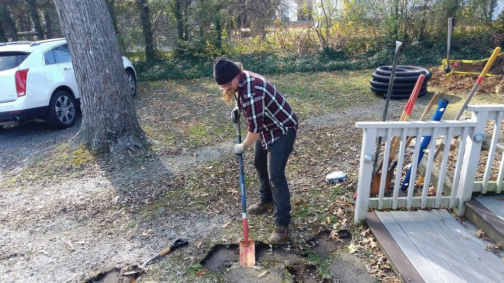 Professional lawn care service in Asheville, NC by A Trusty Shovel