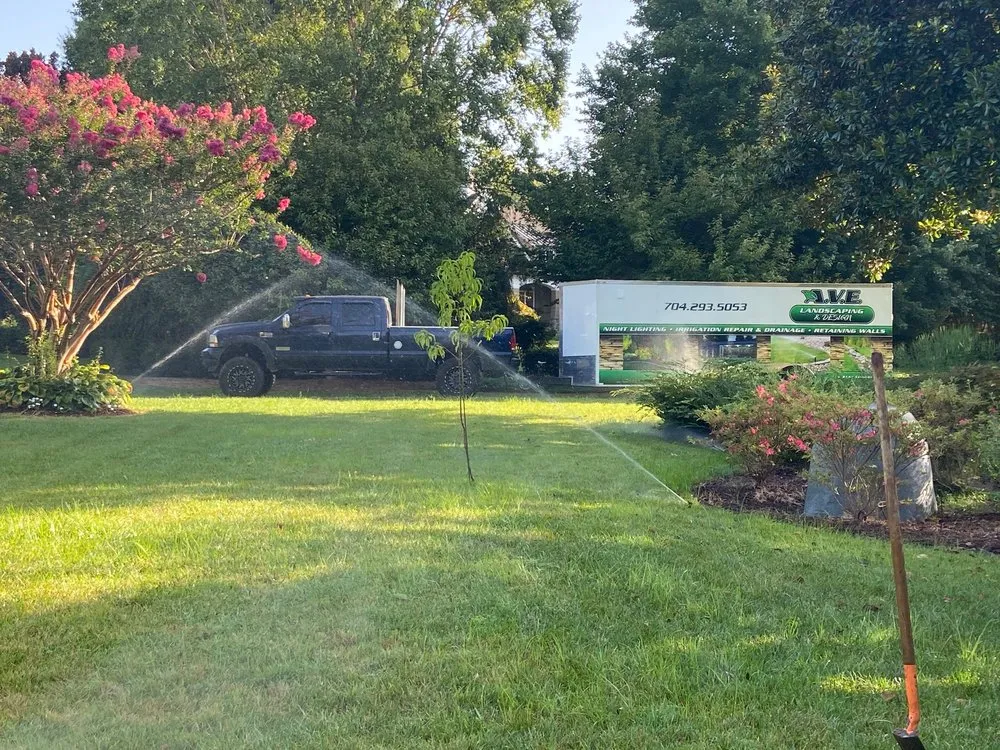 Professional landscape design for beautiful yards across Mooresville, NC - A V E Landscaping