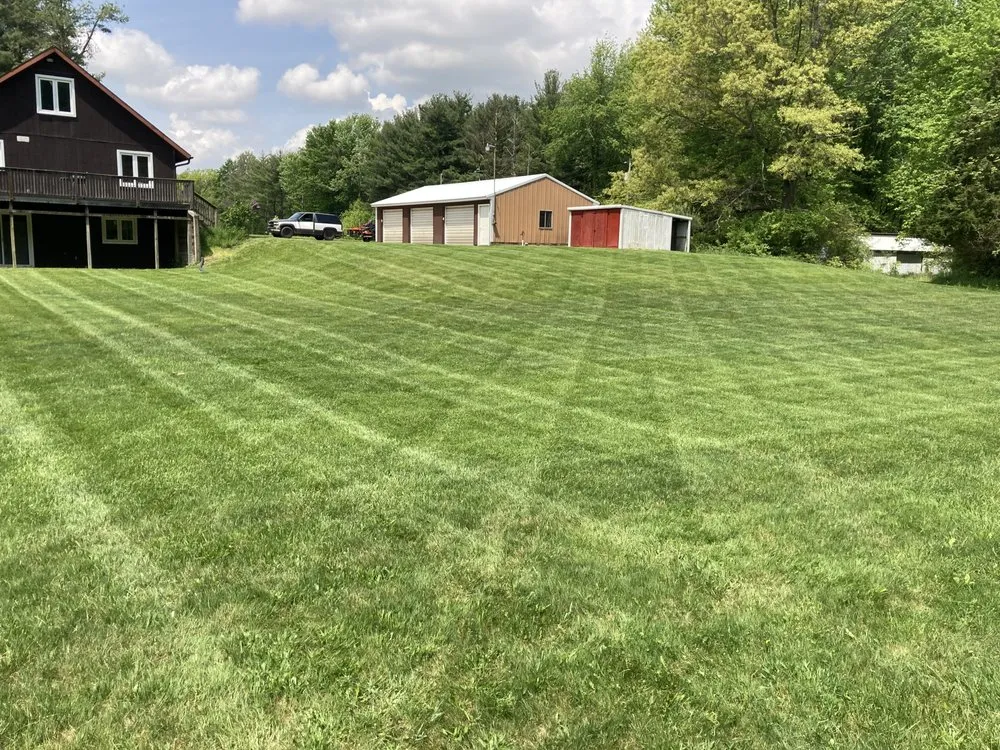 Professional garden landscaping in North Adams, MI by A Veterans Lawn Care