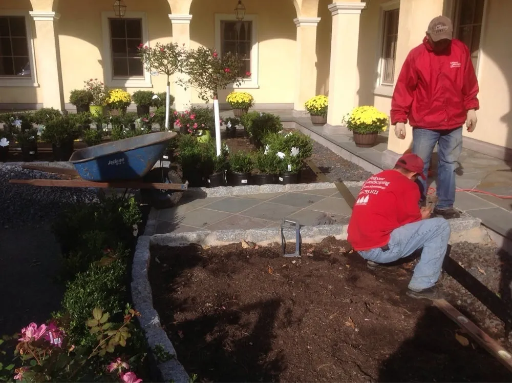 Reliable landscape design in Irvington, NY by A Vulpone Landscaping