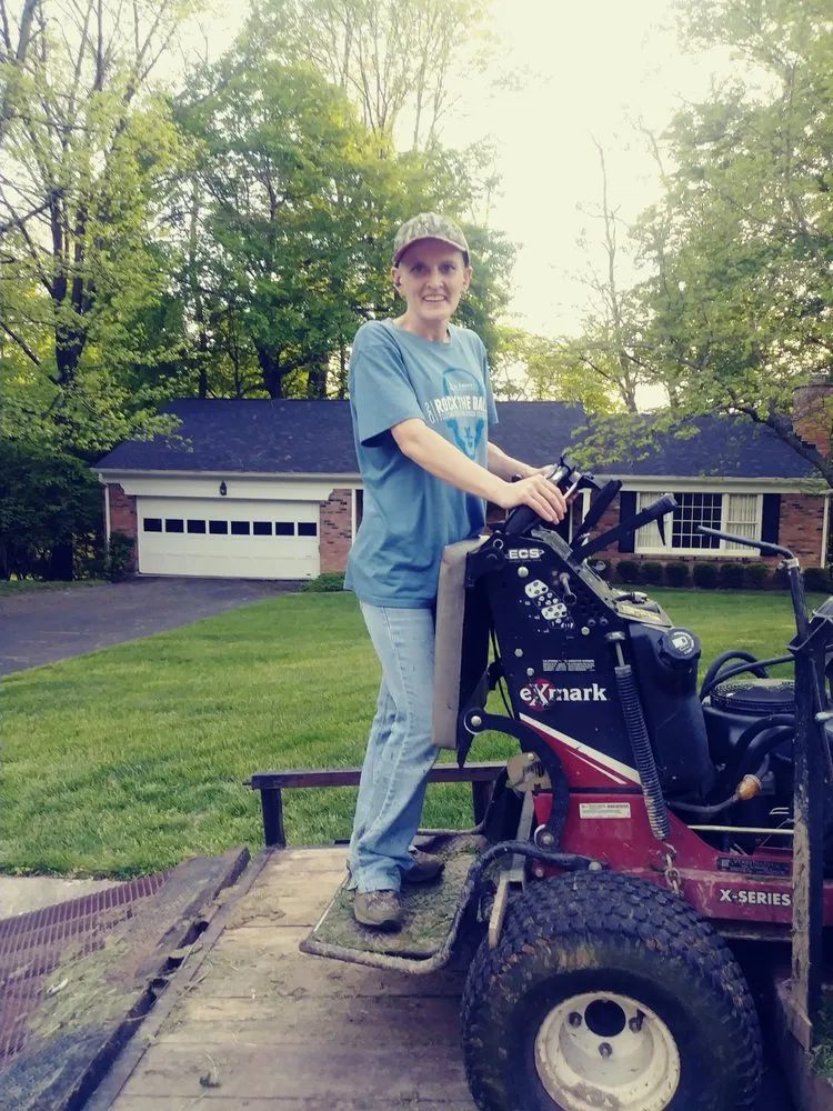 Custom landscaping services for outdoor upgrades in Cincinnati, OH by A Woman's Touch Lawn Care & More