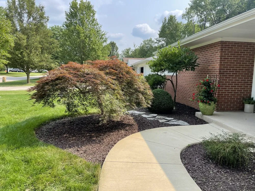 Local garden landscaping for beautiful yards across Marysville, OH - A Woman's Touch Lawn Care and Landscaping