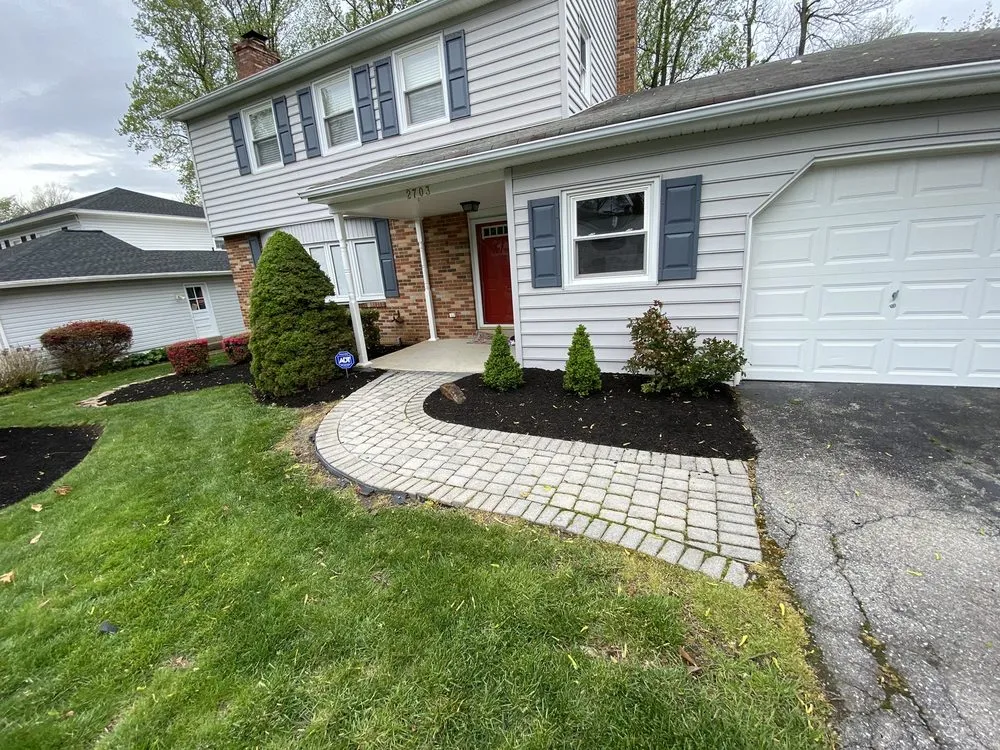 Custom landscape installation in Claymont, DE by A &Y Lawn care