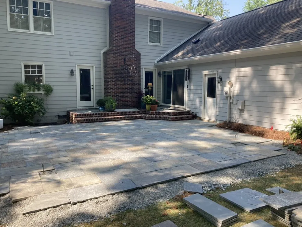 Expert lawn mowing service for residential properties across Madison, NC - A-Z Designs & Install