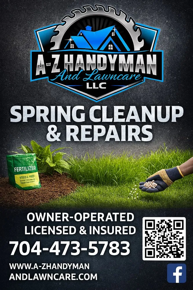 Trusted yard maintenance for beautiful yards in Grover, NC by A Z Handyman and Lawncare