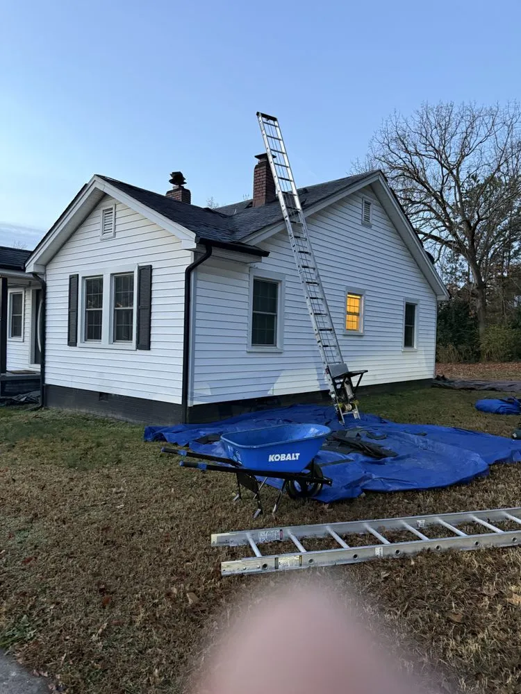 Custom landscape design in Grover, NC by A Z Handyman and Lawncare
