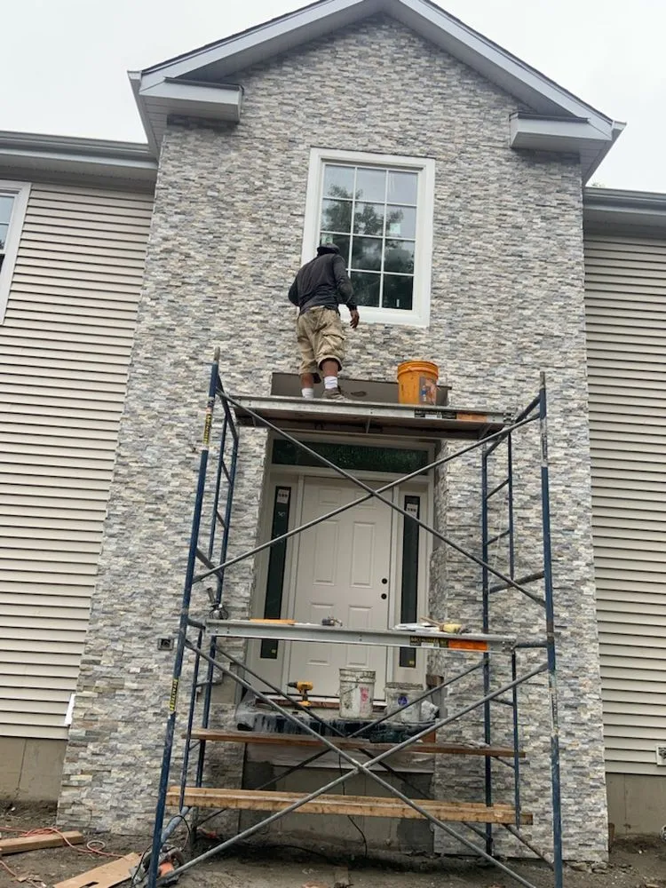 Professional landscape installation in Ridgefield, CT by A-Z Landscaping