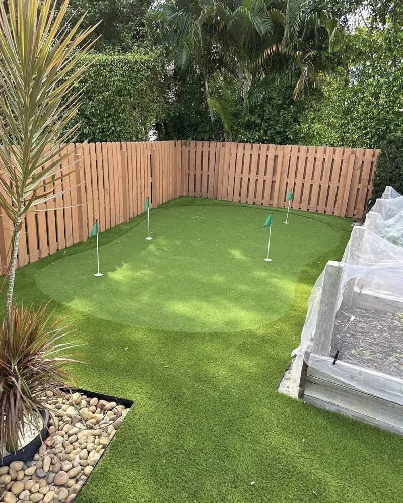 Custom landscaping services in Fort Myers, FL by A1 Artificial Grass of SW Florida