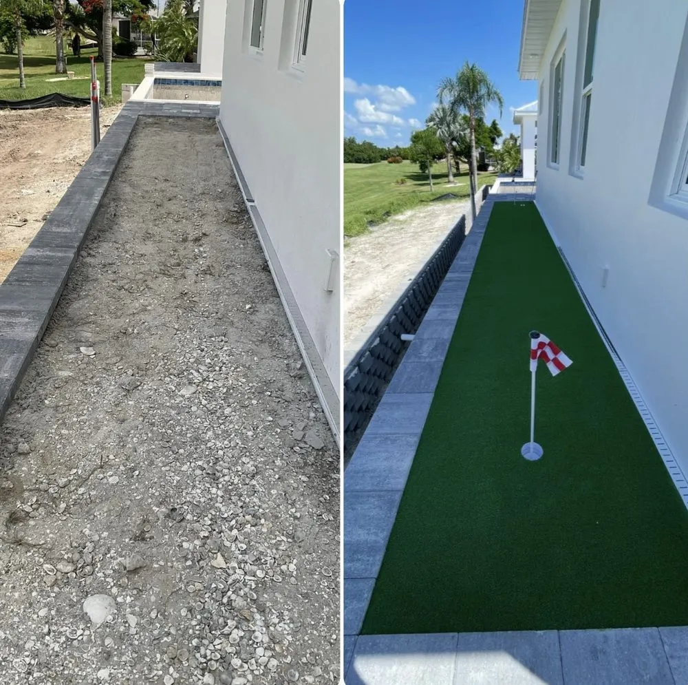 Affordable landscaping services in Fort Myers, FL by A1 Artificial Grass of SW Florida