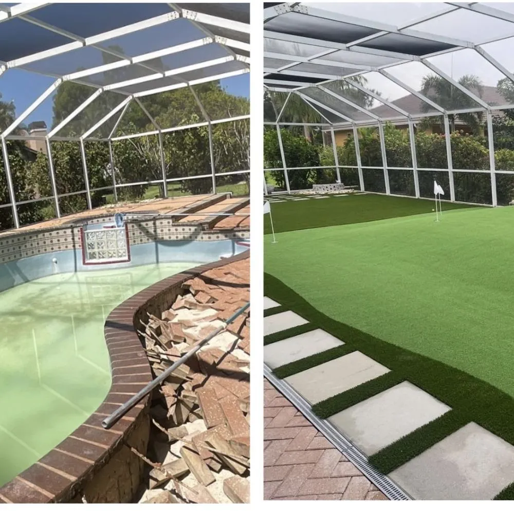 Local landscape design for outdoor upgrades in Fort Myers, FL by A1 Artificial Grass of SW Florida