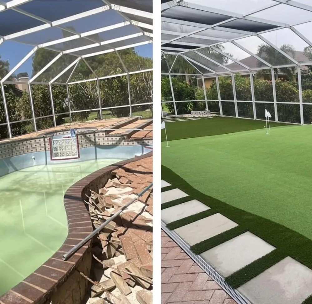 Expert landscape design for outdoor upgrades in Fort Myers, FL by A1 Artificial Grass of SW Florida