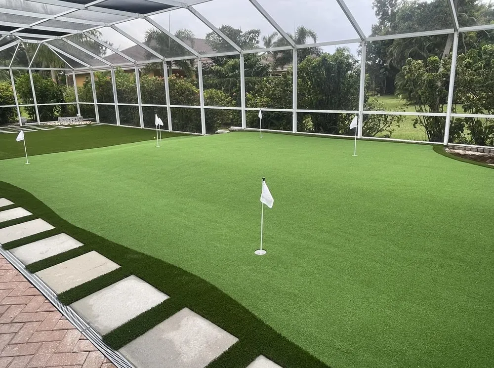 Reliable residential landscaping in Fort Myers, FL by A1 Artificial Grass of SW Florida