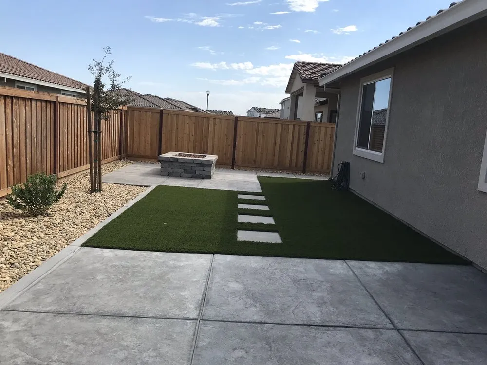 Local garden landscaping for year-round maintenance in Lathrop, CA by A1 Landscaping & Construction