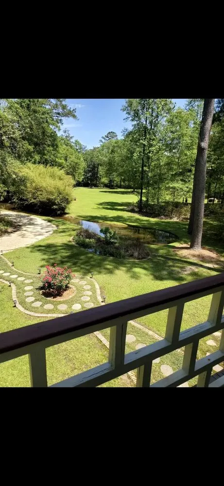 Custom landscape installation in Slidell, LA by A1 Landscaping