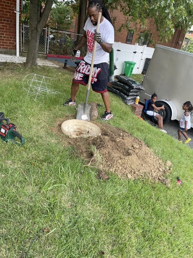 Professional yard cleanup service in Temple Hills, MD by A1 Landscaping