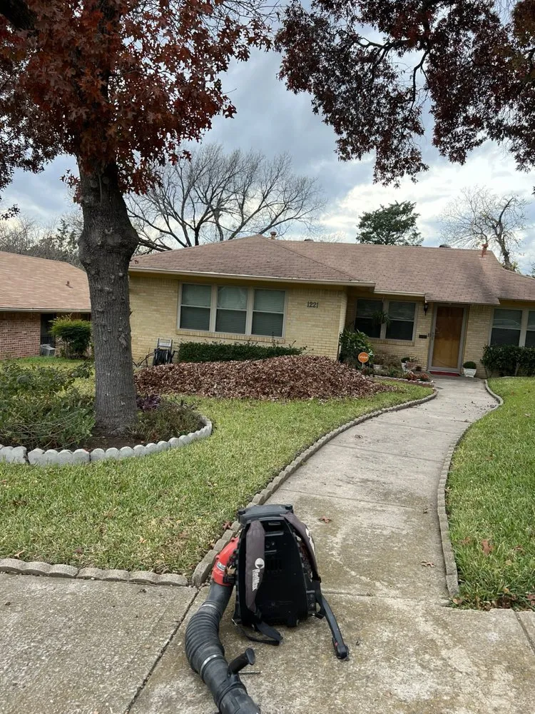 Top-rated landscape installation for beautiful yards in Dallas, TX by A1 lawn service