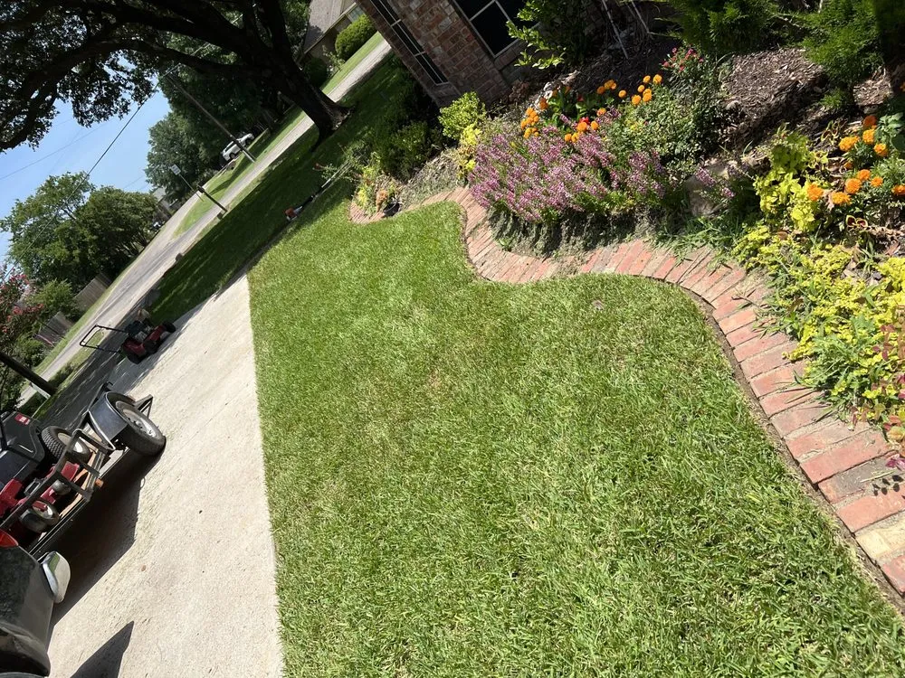 Professional residential landscaping for homes in Dallas, TX by A1 lawn service