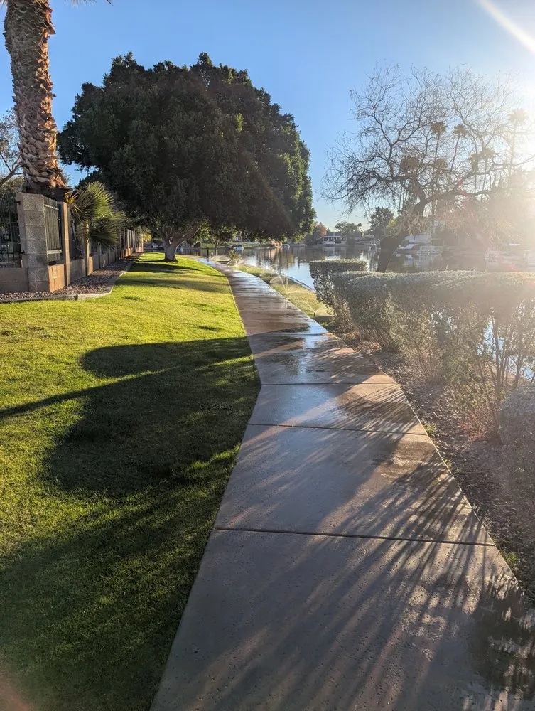 Custom lawn mowing service for year-round maintenance across Phoenix, AZ - A1 Outdoor Services