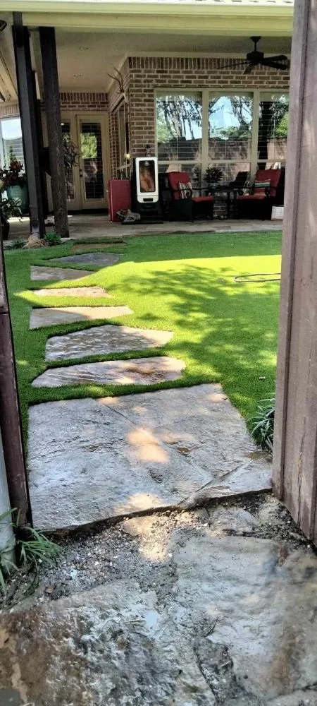 Local garden landscaping in Little Elm, TX - A1 synthetic staygreen