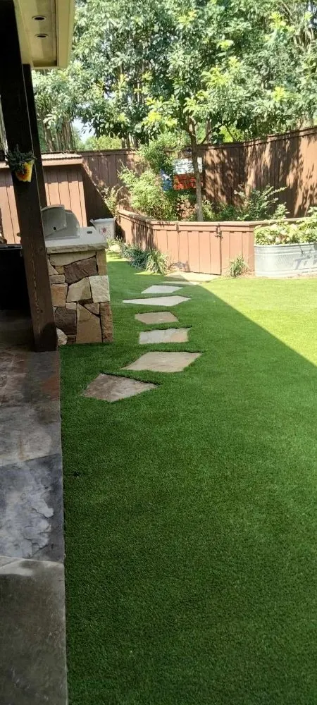 Trusted residential landscaping in Little Elm, TX by A1 synthetic staygreen