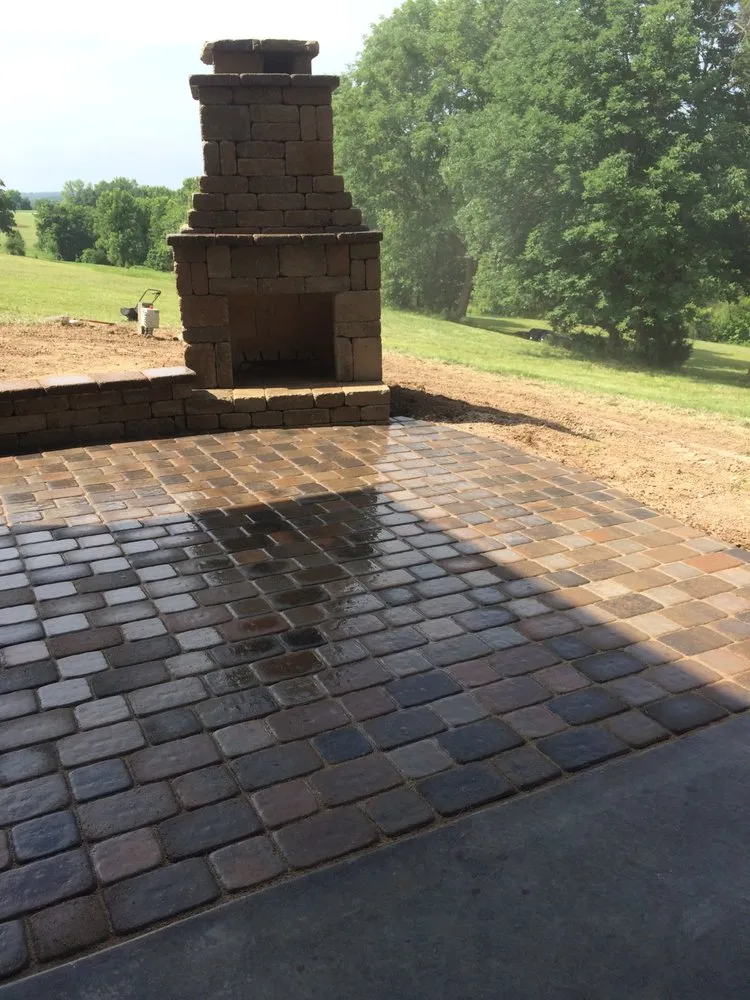 Custom landscape design with custom design in Ozark, MO by A1 Walls and Landscaping