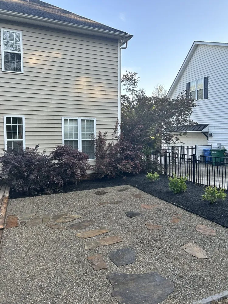 Custom residential landscaping in Charlotte, NC by A11 Landscape