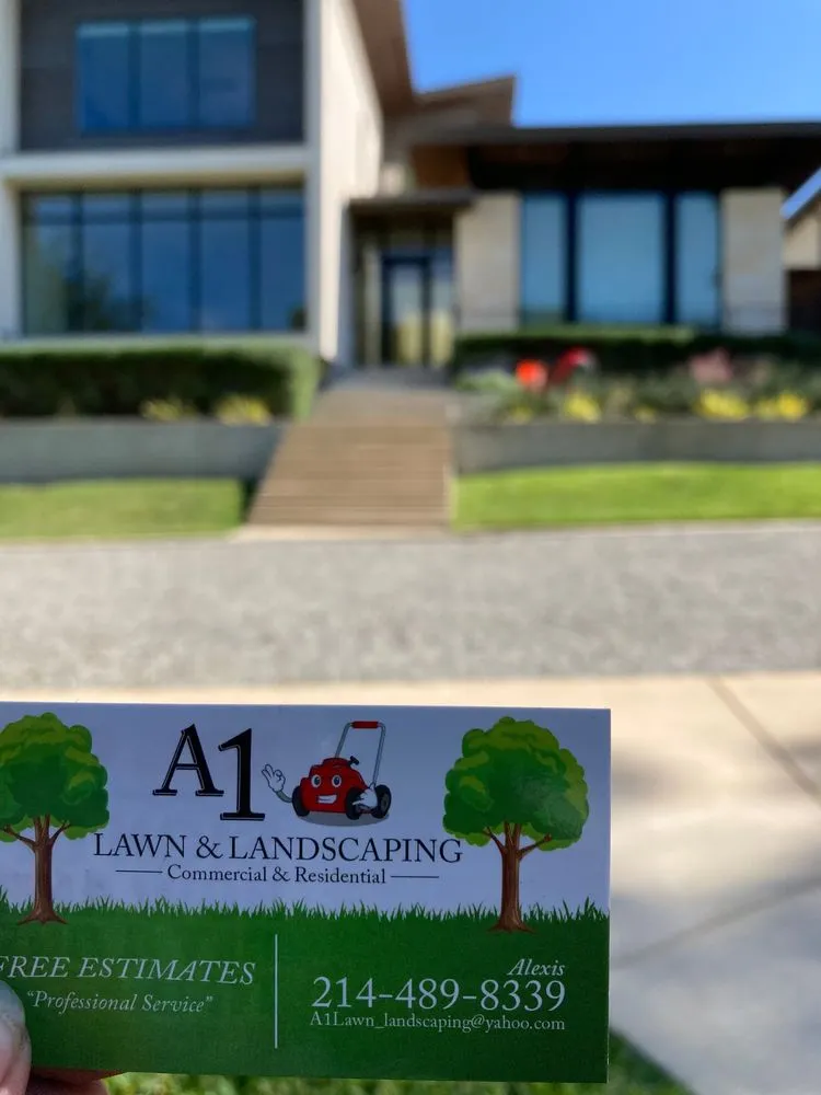 Custom landscaping services experts serving Dallas, TX - A1lawn & landscaping