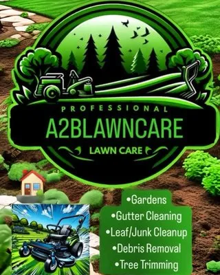 A2b lawncare Logo