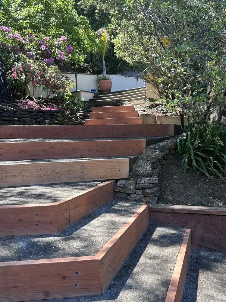 Professional landscape installation in Novato, CA by A2C Construction
