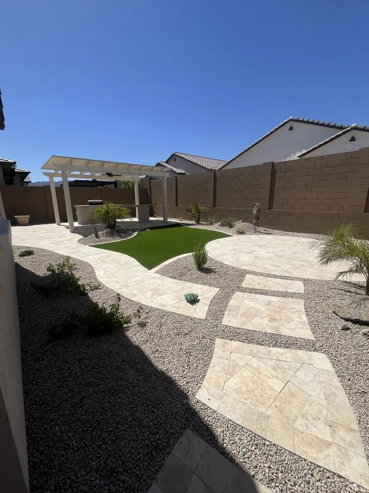 Local garden landscaping for outdoor upgrades across El Mirage, AZ - A2Z Hardscaping