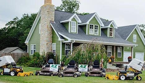Professional lawn mowing service experts serving Auburn, AL - A2Z Land Creations