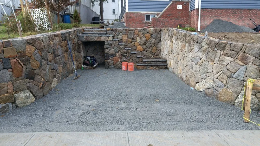 Affordable landscape installation in Revere, MA by AA & B Landscaping