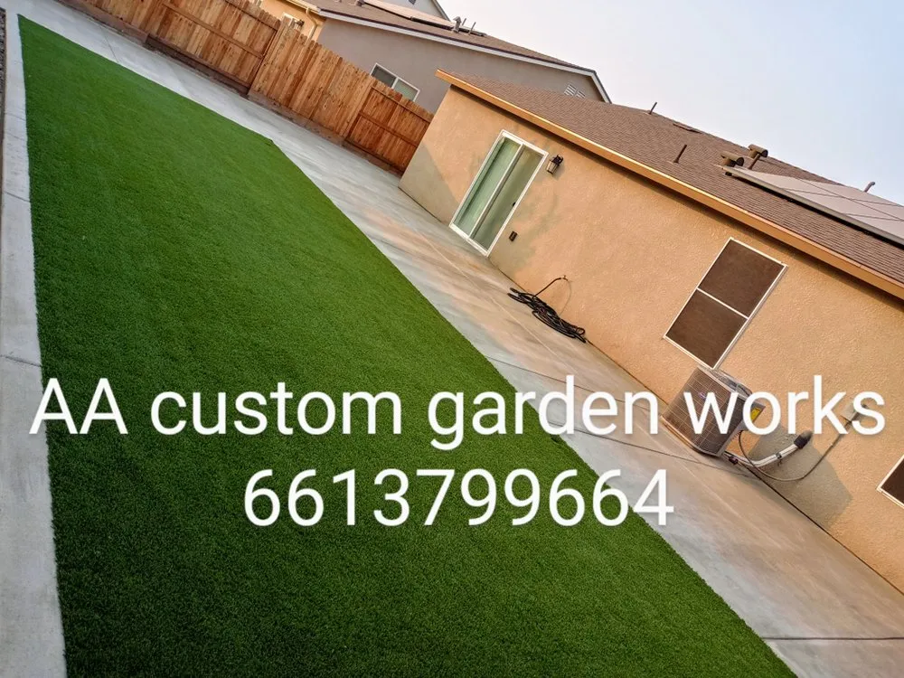 Expert outdoor landscaping experts serving Bakersfield, CA - AA Custom Garden Works