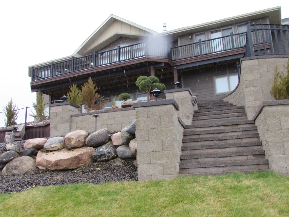 Custom landscape design experts serving Williston, ND - A&A Landscape and Maintenance of ND