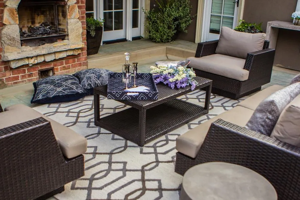 Custom lawn mowing service with custom design across Redwood City, CA - A&A Landscape