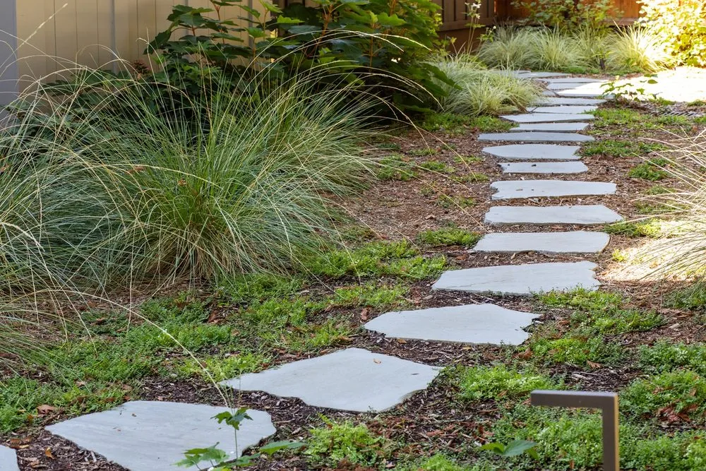 Custom garden landscaping in Redwood City, CA by A&A Landscape