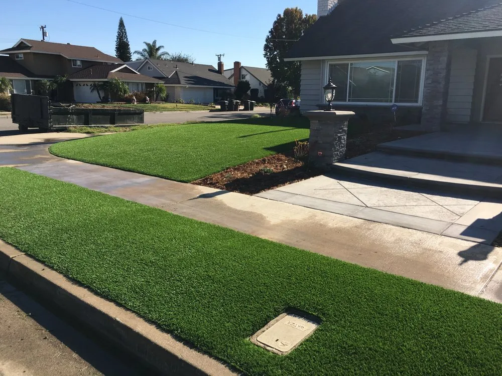 Trusted lawn mowing service for beautiful yards in Los Angeles, CA by A&A Landscaping And Cement Work